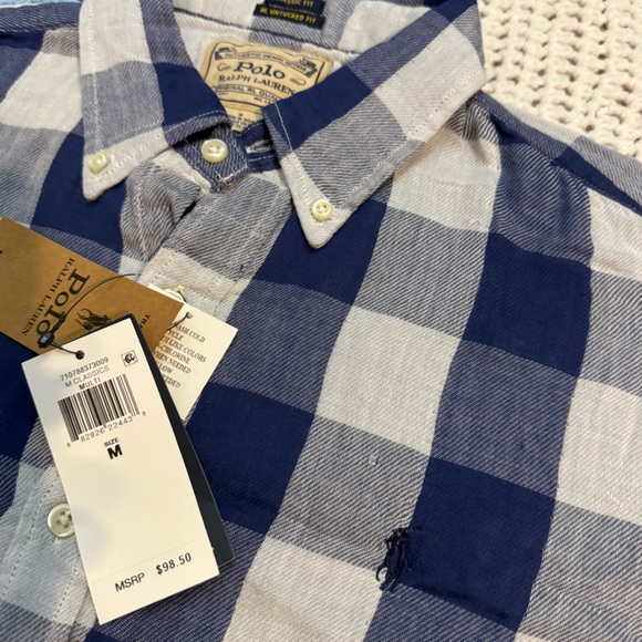 Polo Ralph Lauren LS Flannel Button Down Shirt - Picture 2 of 5